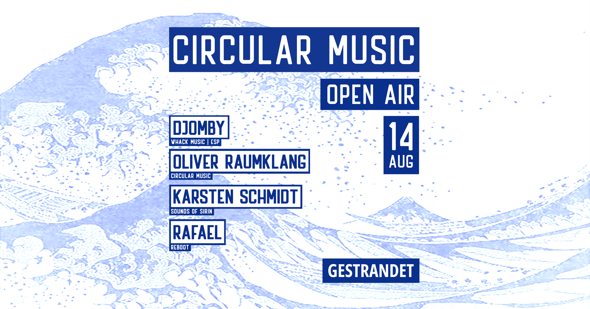 Circular Music 'Open Air' with finest House Music with Djomby