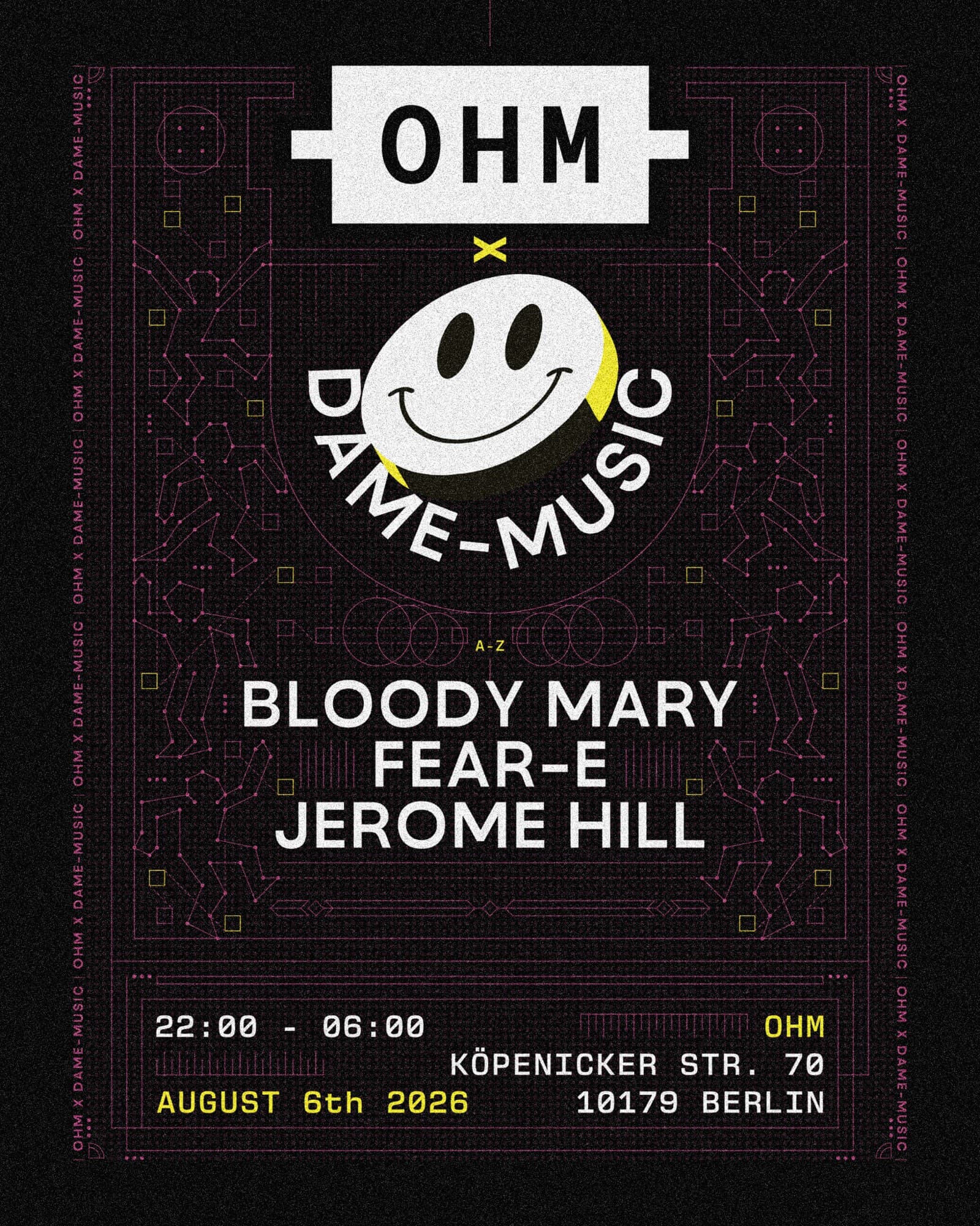 DAME-MUSIC LABEL SHOWCASE with Bloody Mary, Fear-E, Jerome Hill