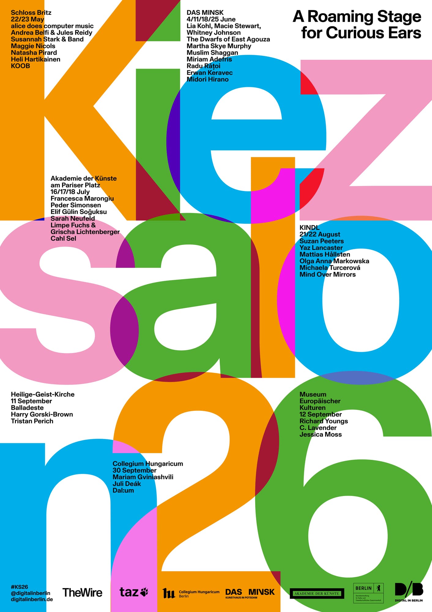 Kiezsalon with Harry Gorski-Brown, Balladeste and Tristan Perich
