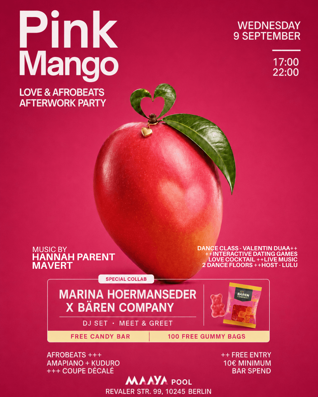 PINK MANGO x Marina Hoermanseder + Bärencompany