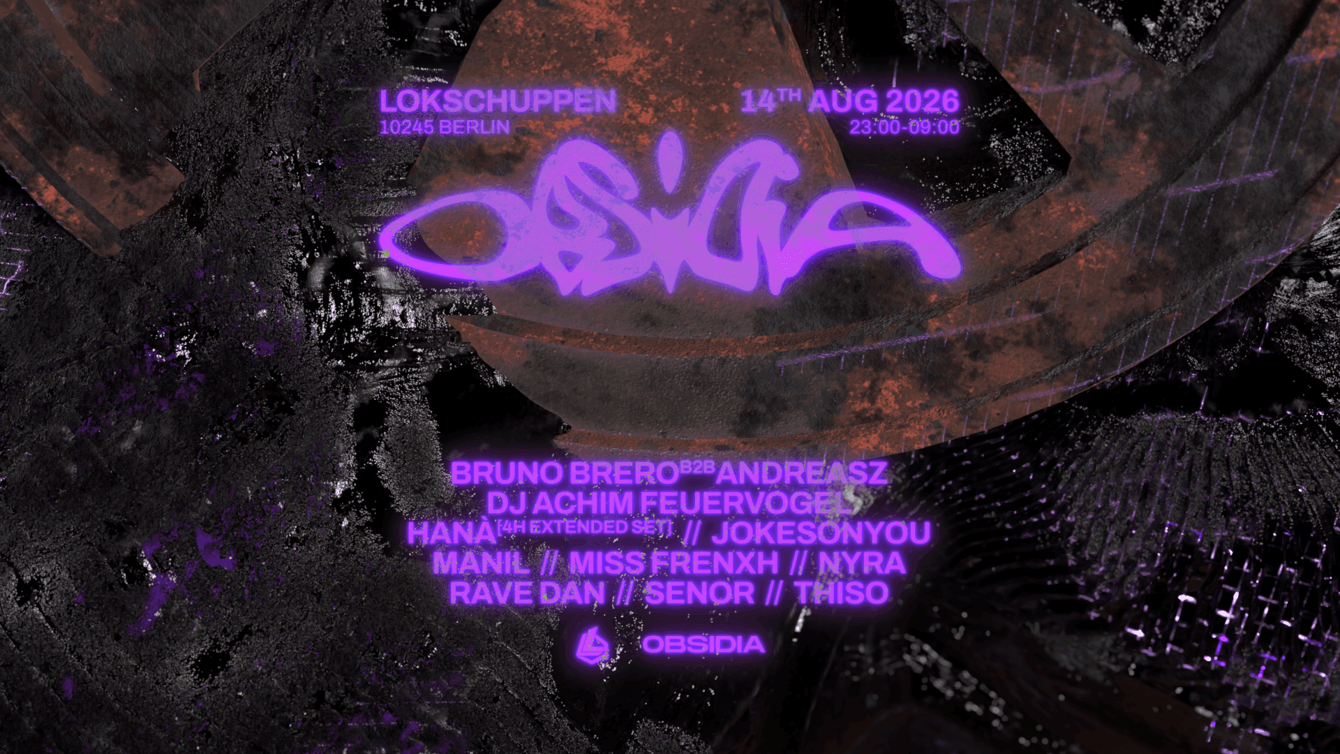 OBSIDIA pres. HANÀ [HALF NIGHT LONG]