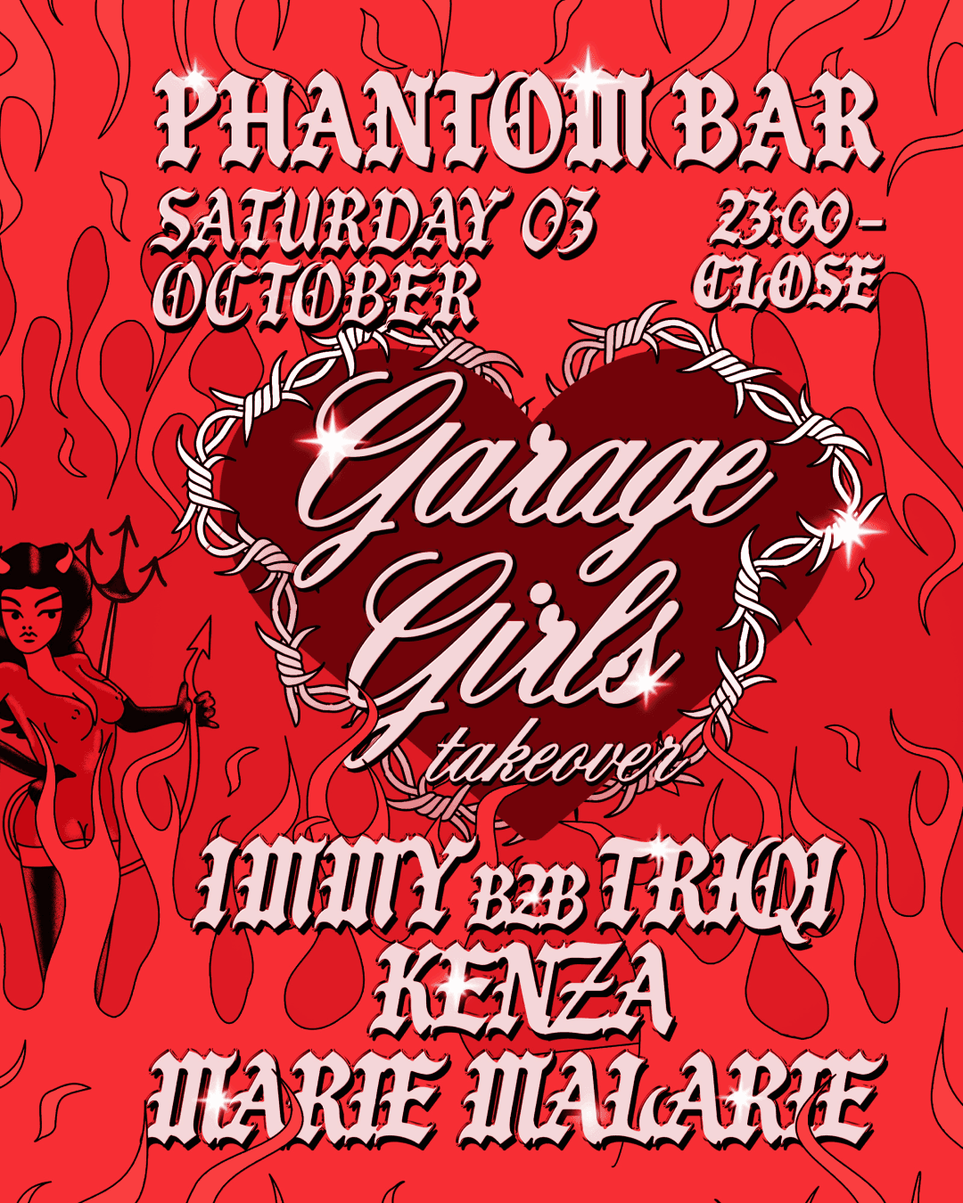 Garage Girls x Phantom Bar