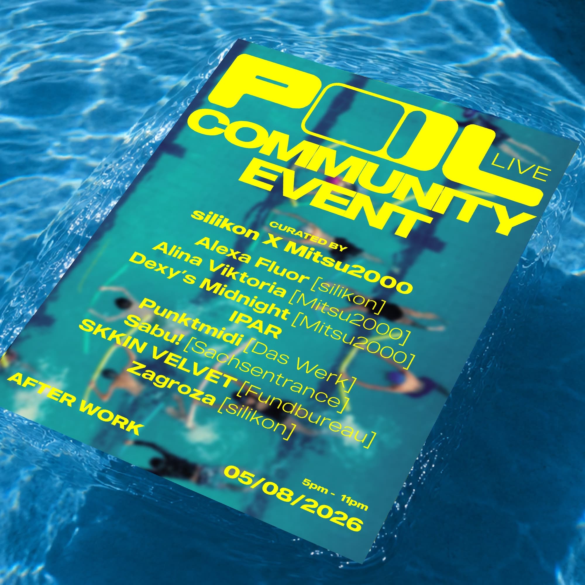 POOL Series [LIVE]: Afterwork with silikon and Mitsu2000