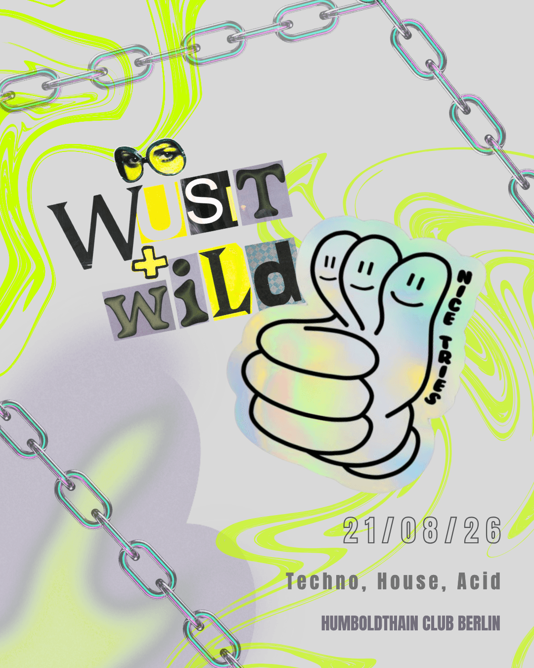 WÜSTuWILD X NICE TRIES BERLIN