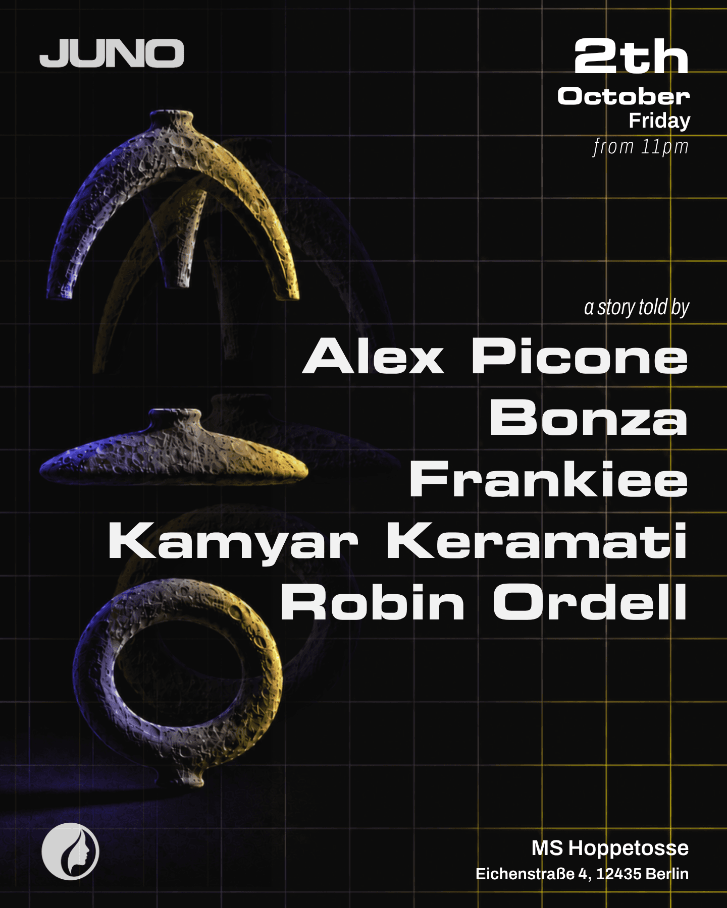 Juno x Hoppetosse: Alex Picone, Robin Ordell, Kamyar Keramati, Bonza, Frankiee