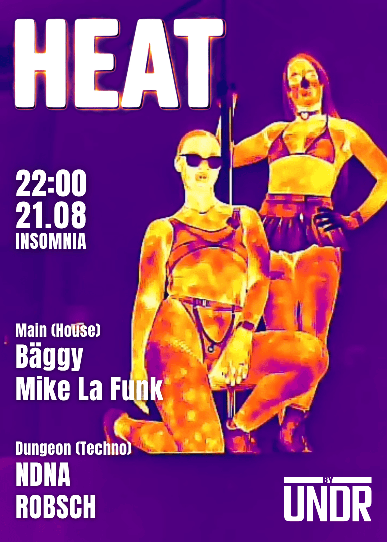 HEAT by UNDR - Kinky House & Techno Party