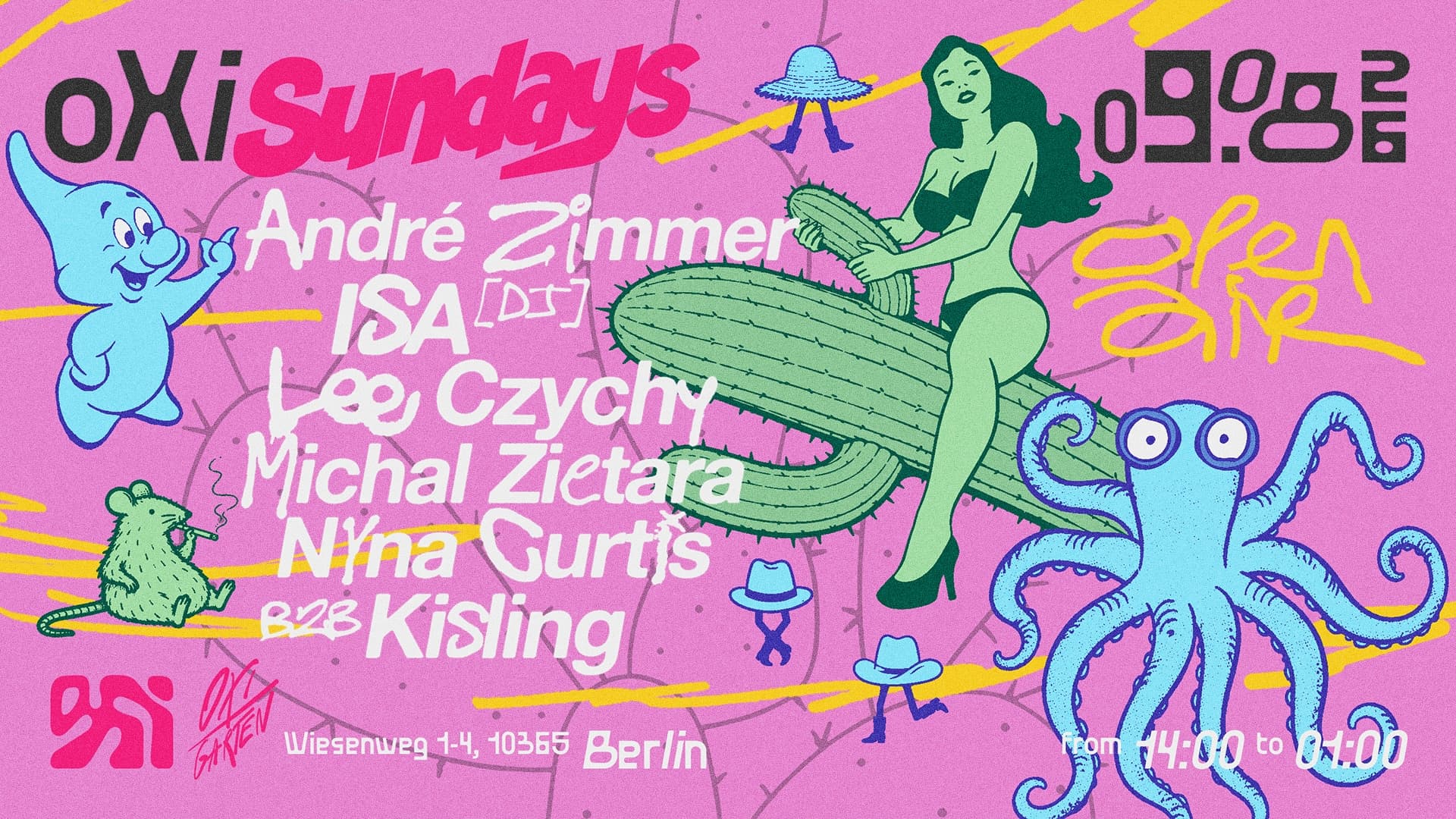 OXI SUNDAYS (OPEN AIR & INDOOR)