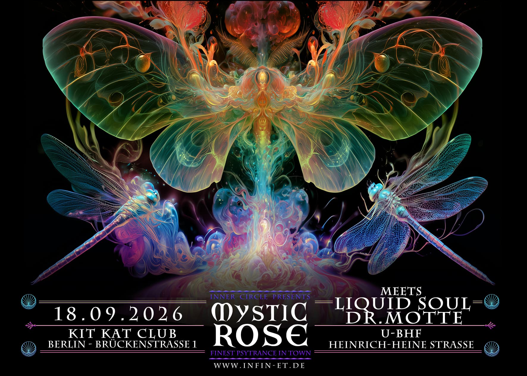 The Mystic Rose meets Liquid Soul & Dr. Motte