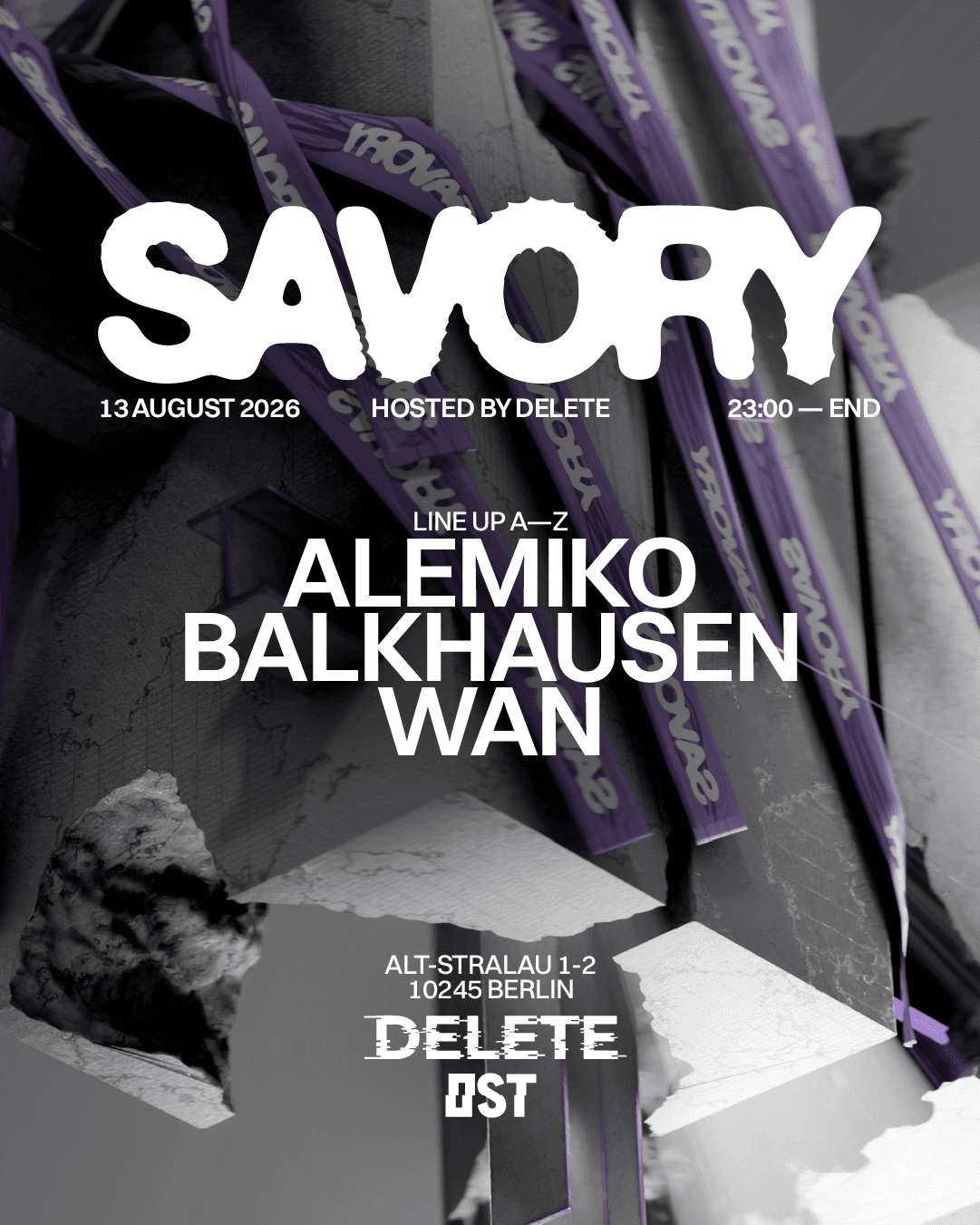 Savory - Techno Every Thursday