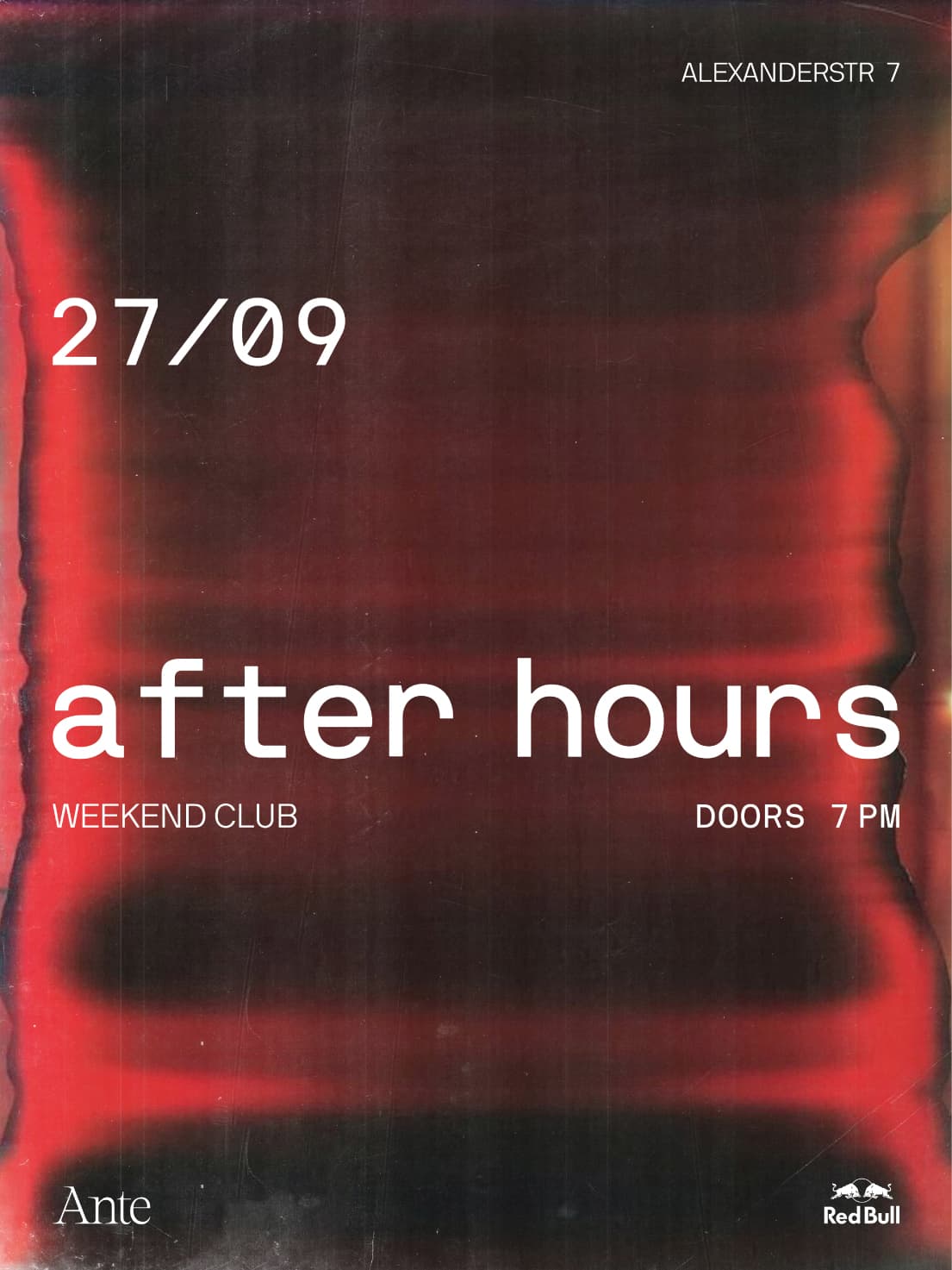 after hours [Marathon Party by Ante]