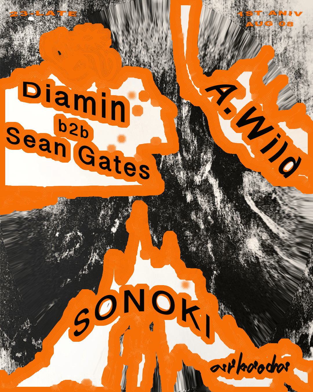 Braygray — 1 Year　A.Wild , Diamin b2b Sean Gates , SONOKI