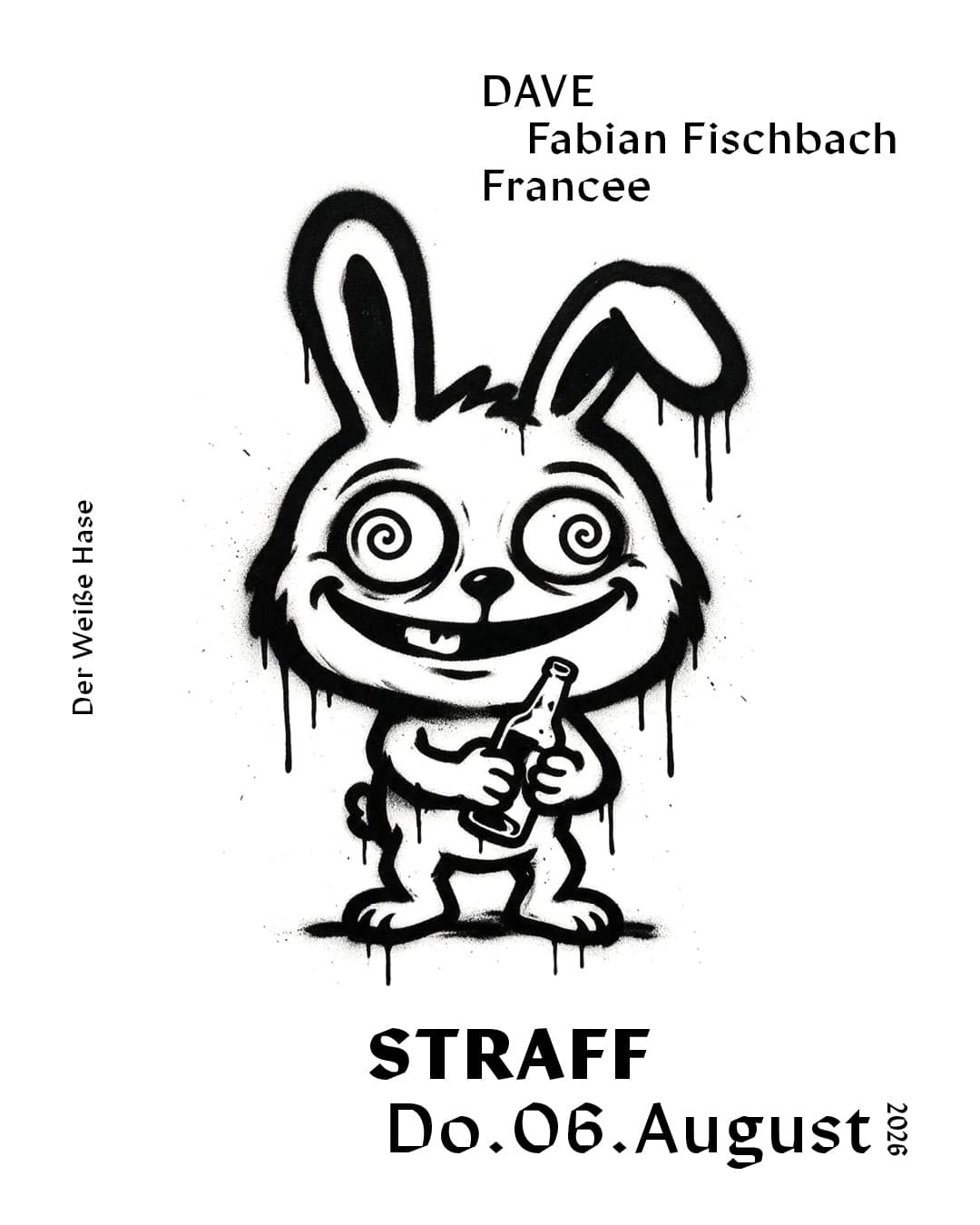 STRAFF / Techno Thursday / 5€ until 1 AM