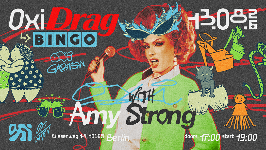 DRAG BINGO with Amy Strong 'FREE ENTRY!'