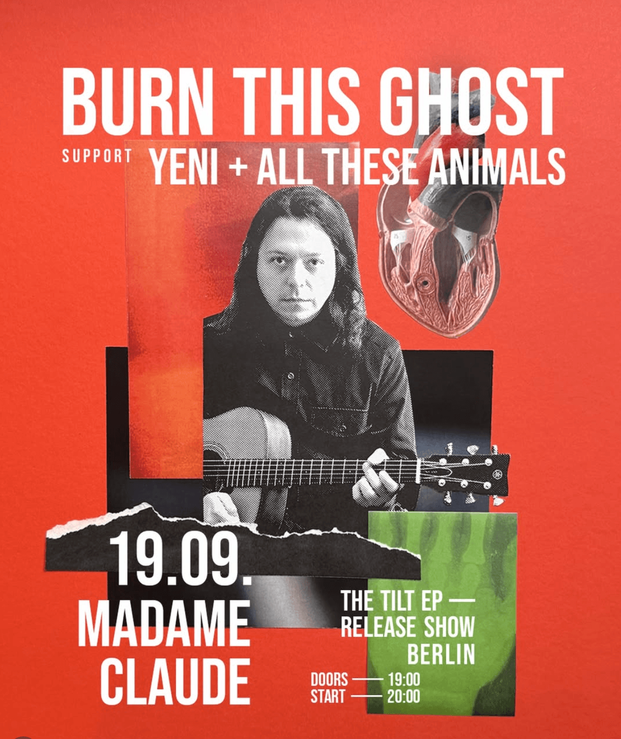 Burn This Ghost + All These Animals + YENI + Ængellll