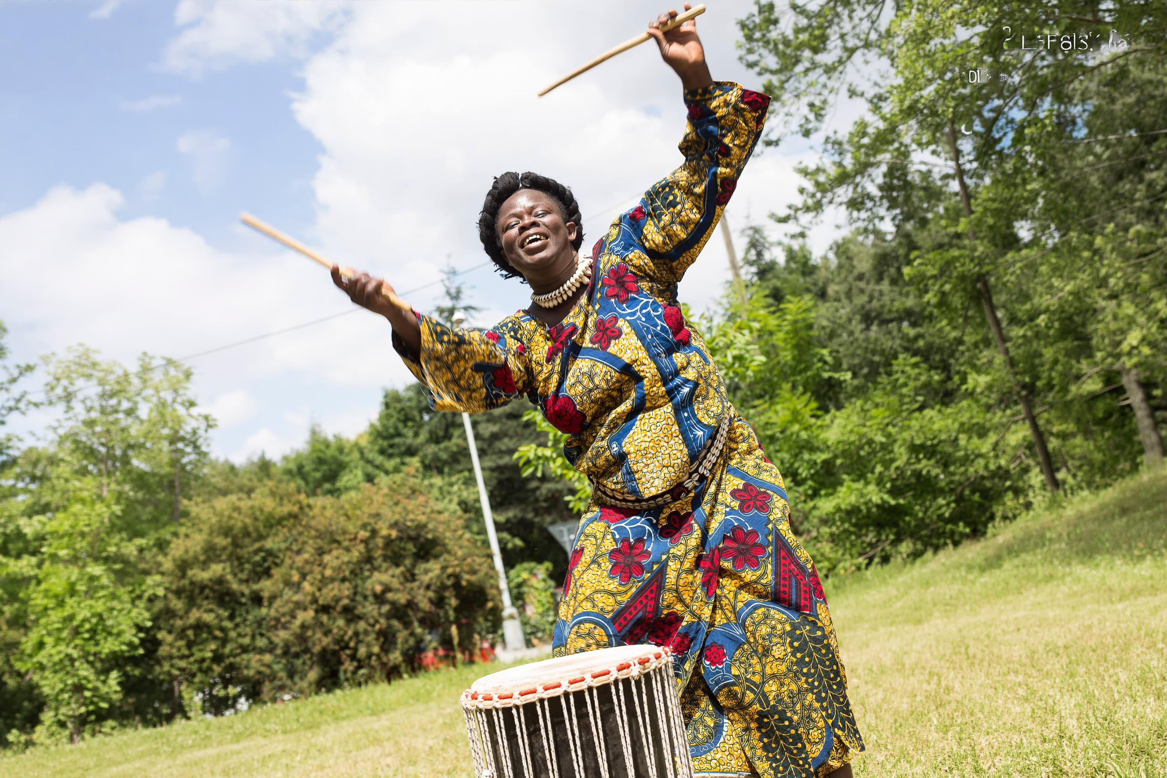 Traditional dance from Guinea