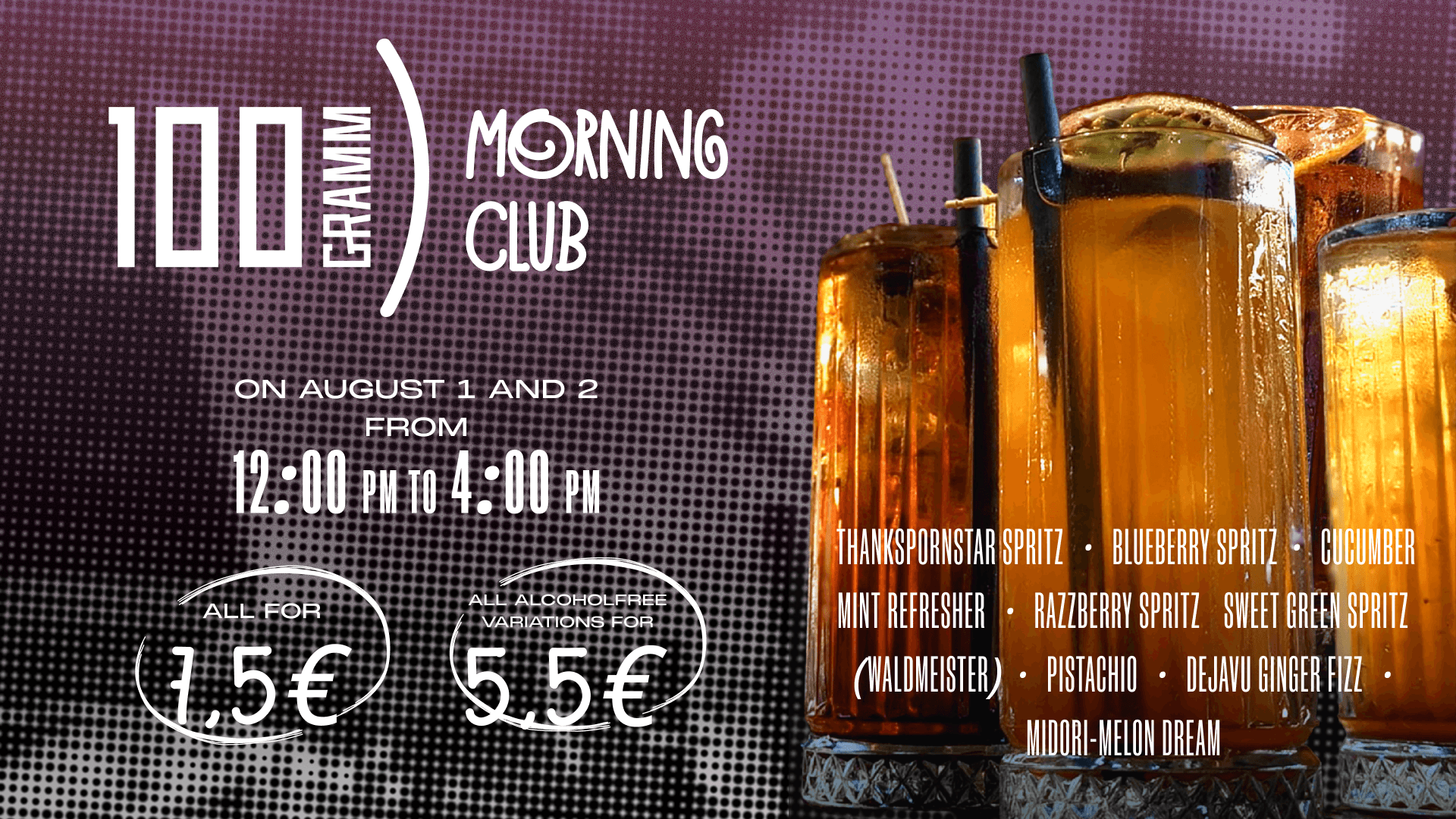100 GRAMM Morning Club
