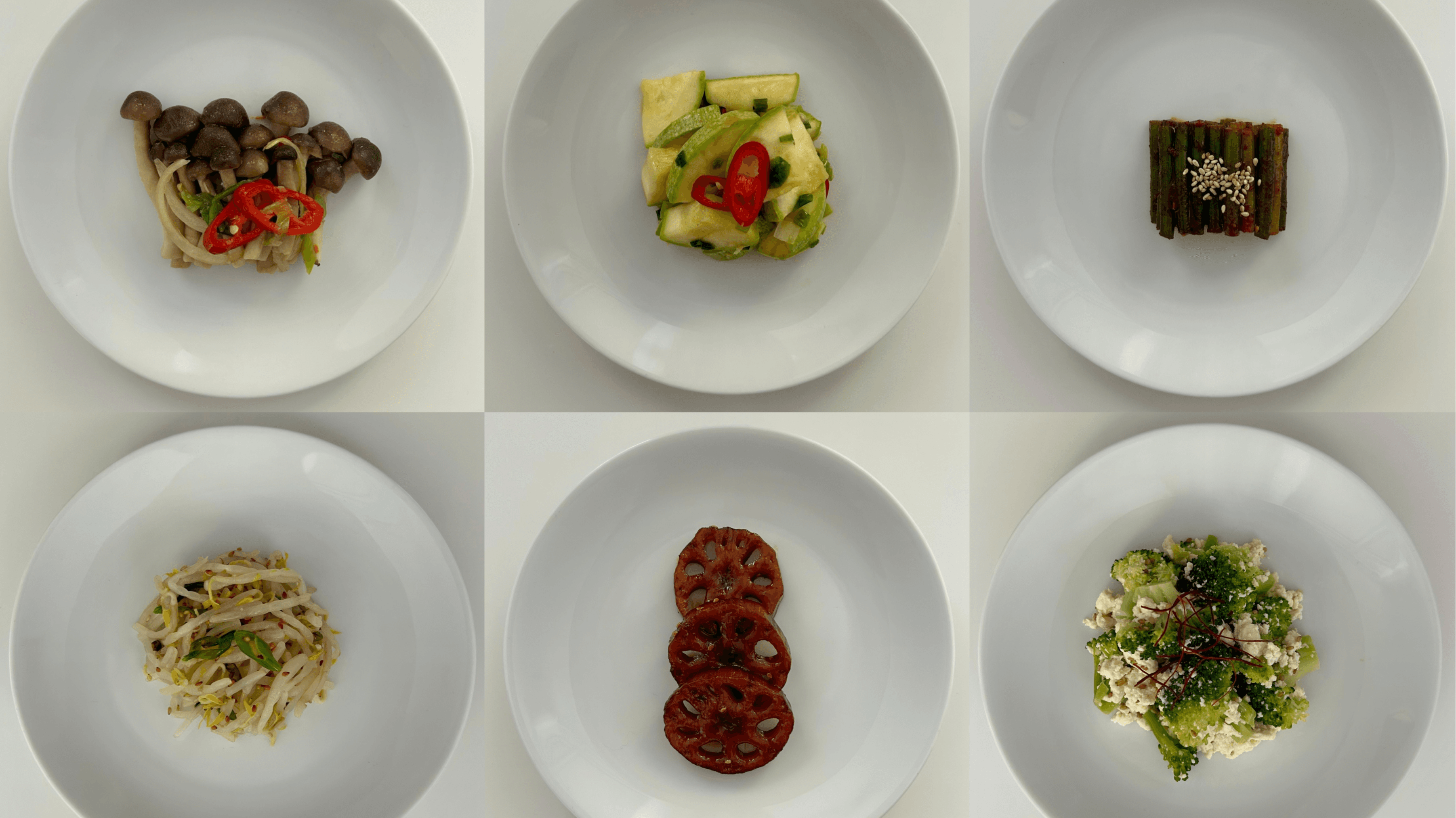Die Welt der Banchan - "koreanische Tapas"