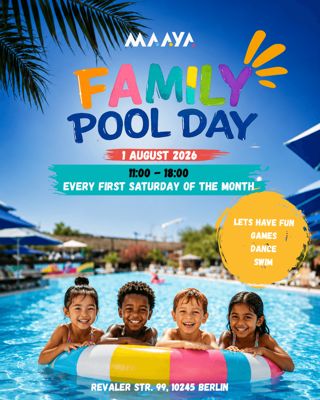 FAMILY POOL DAY
