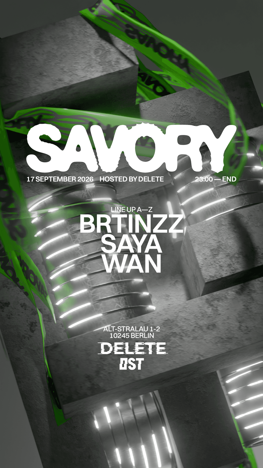 Savory - Techno Every Thursday