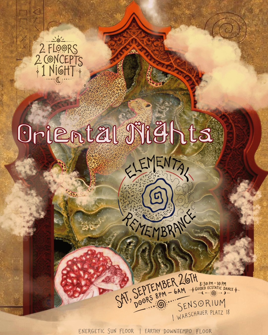 Oriental Nights & Elemental Rememberance - A Sun & Earth Experience with Organic Electronic Mus