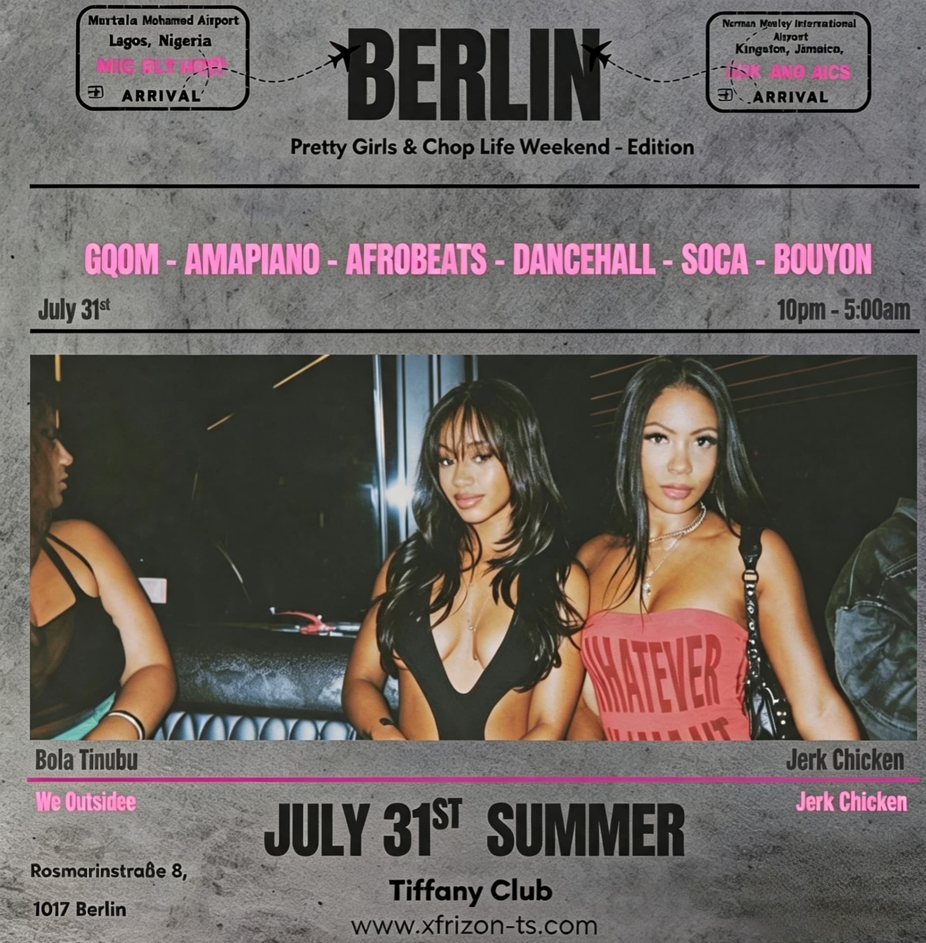 Africa x Caribbean Berlin — Pretty Girls & Chop Life Weekend Edition