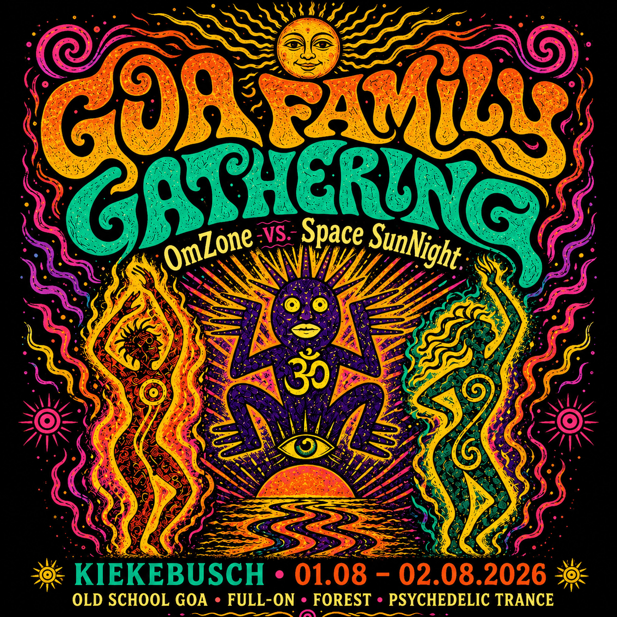 Free GOA Family Gathering ॐ Space SunNight ~ OmZone ॐ