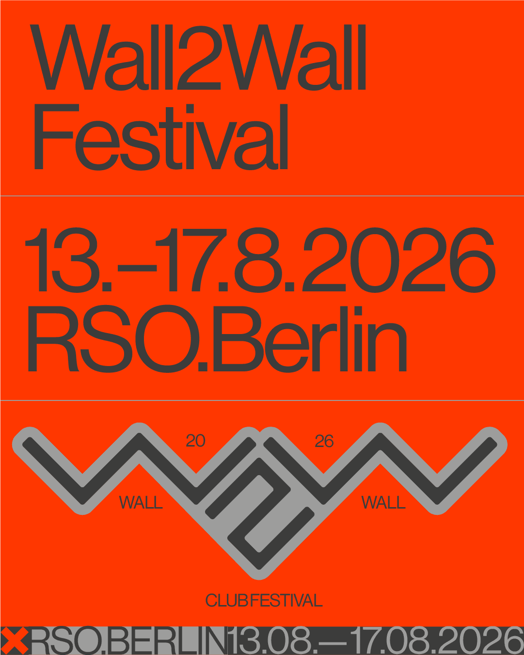 RSO: WALL2WALL CLUB FESTIVAL 2026