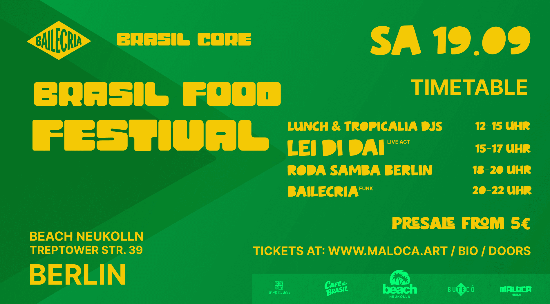BRASIL CORE FESTIVAL - W/ JAMAICA TRIBUTE