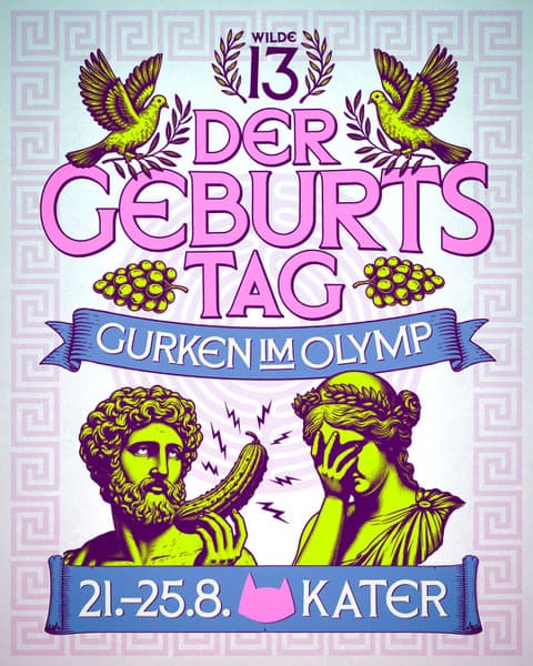 DER GEBURTSTAG: Gurken im Olymp