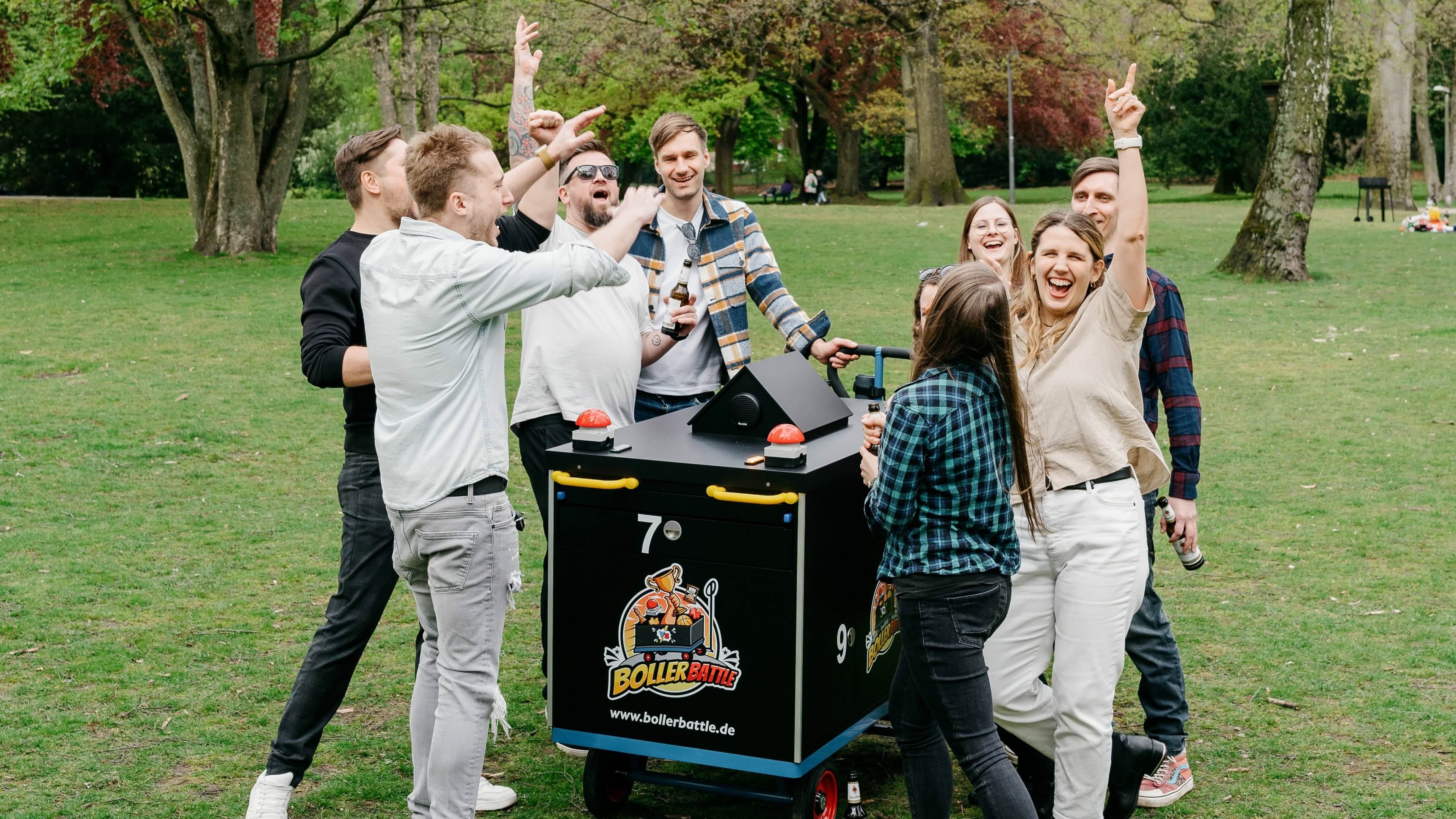 Boller Battle Berlin: Die Bollerwagen-Gameshow für Teams