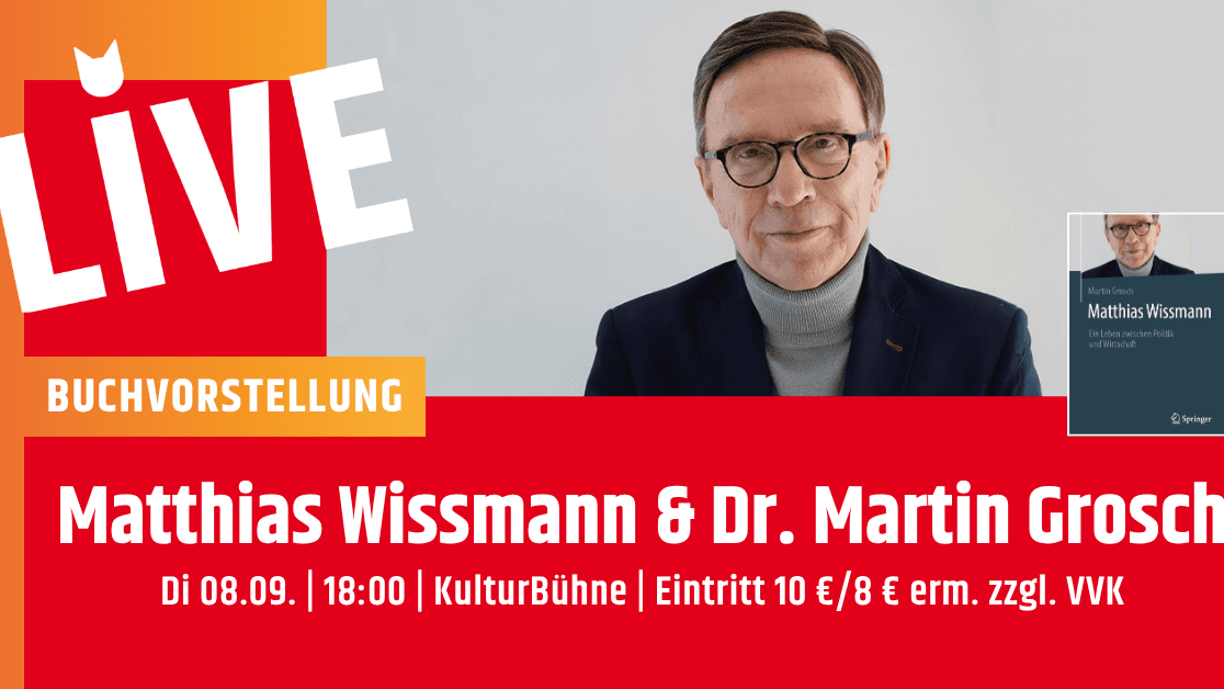 Buchvorstellung mit Matthias Wissmann & Dr. Martin Grosch