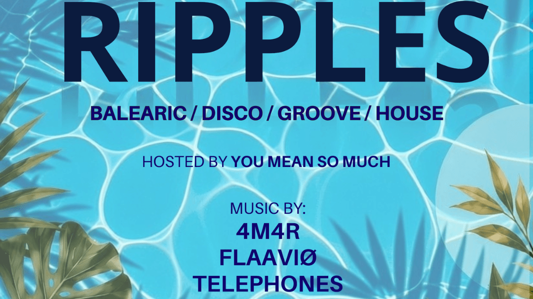 RIPPLES — THURSDAY BY THE POOL