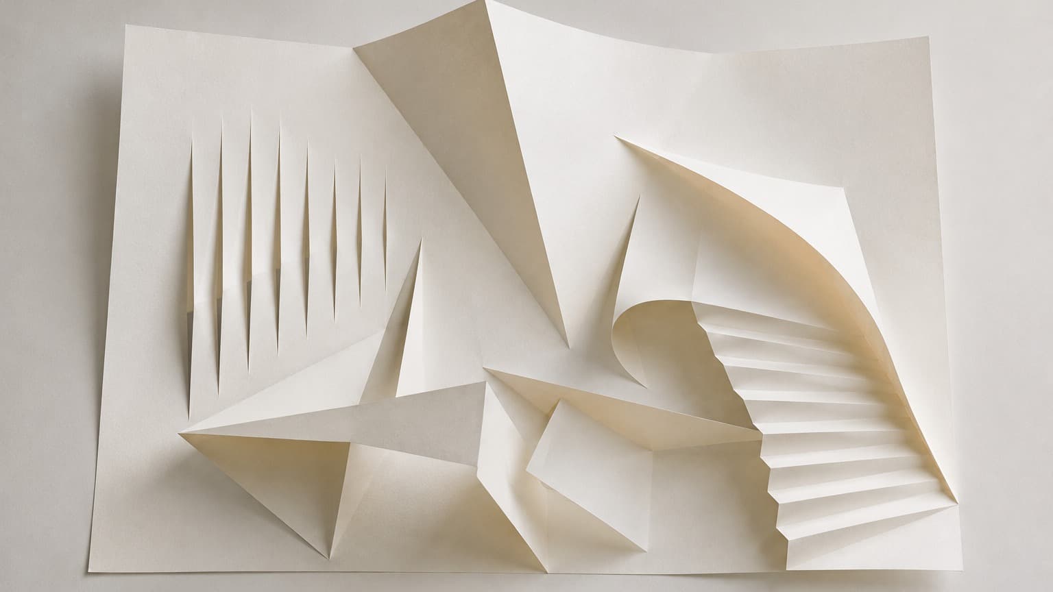 Workshopreihe Oberfläche und Struktur Papier: 3-D Schnitte