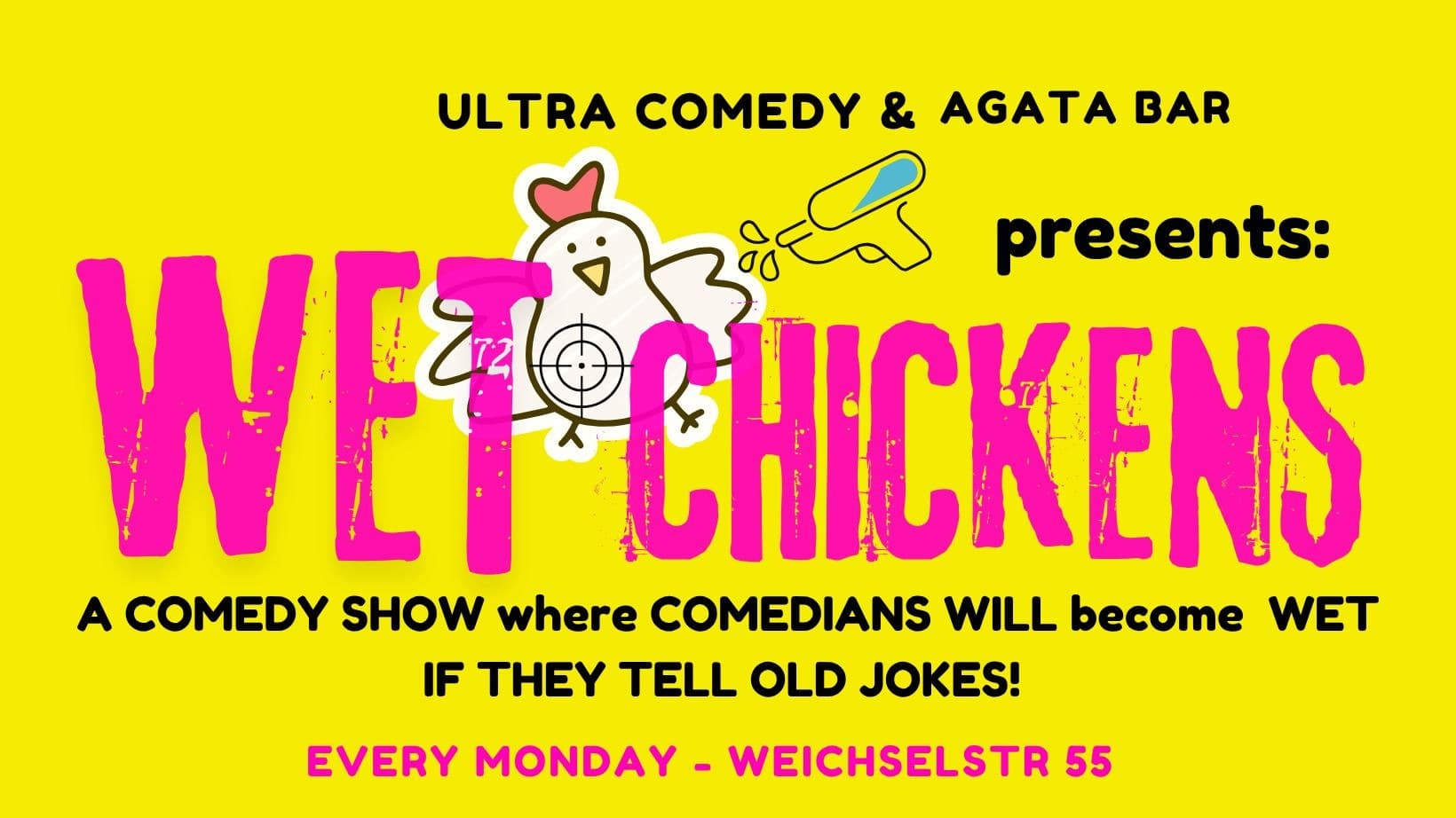 Wet Chikens NEW Material Comedy Mic