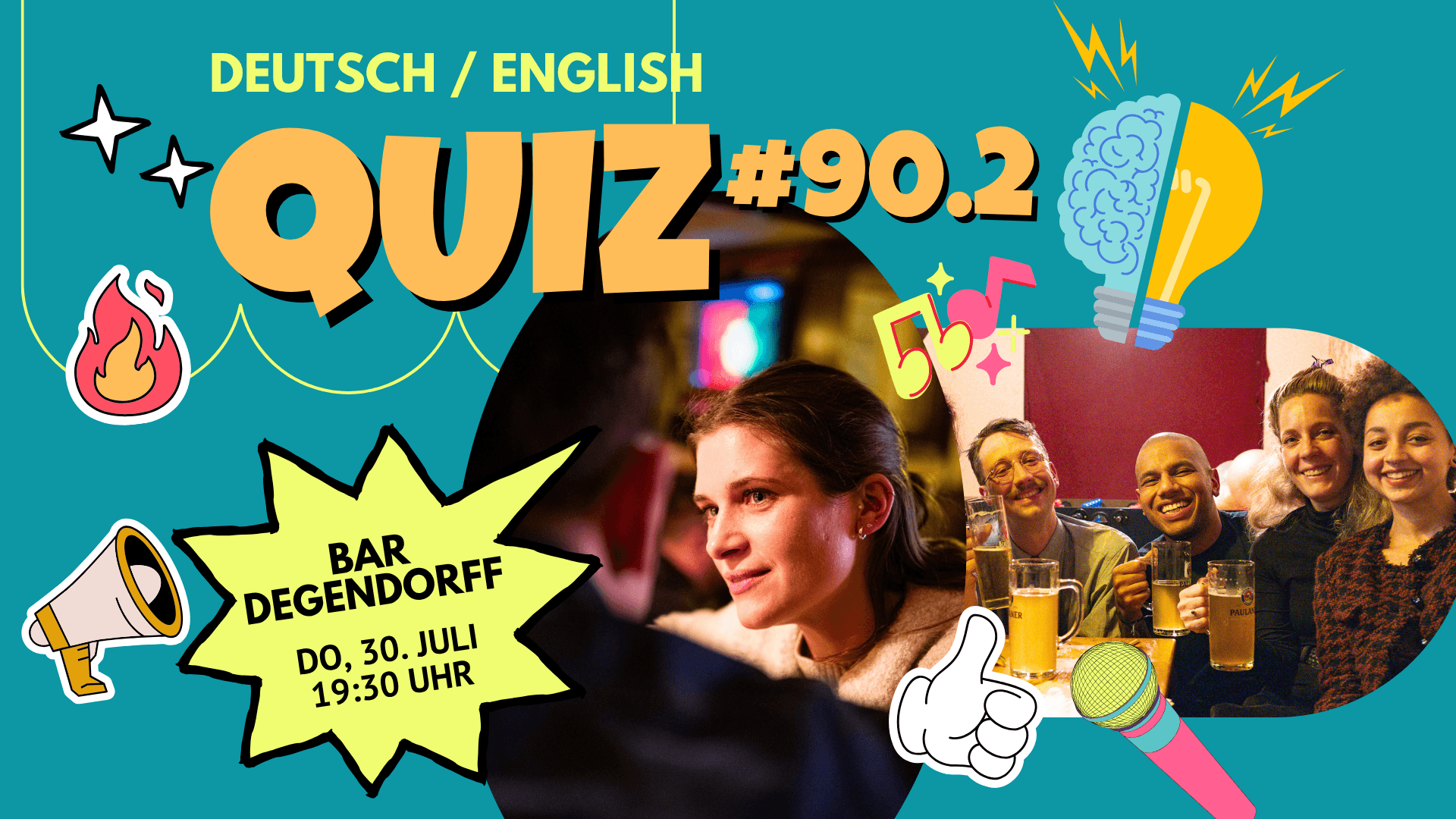 Quiz #90-2 @ Bar Degendorff - Friedrichshain (DEU/ENG)
