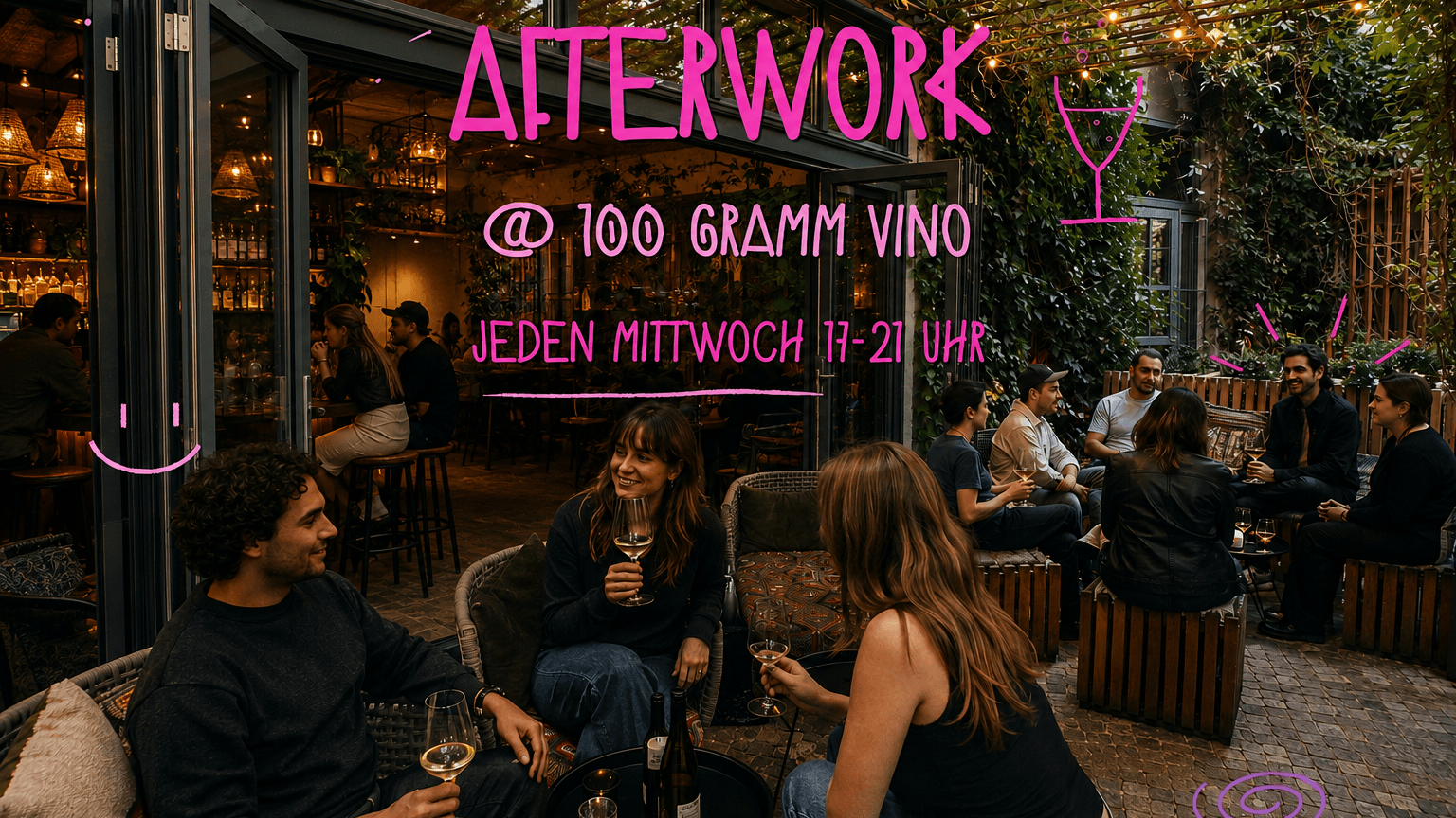 Afterwork @100 GRAMM Vino