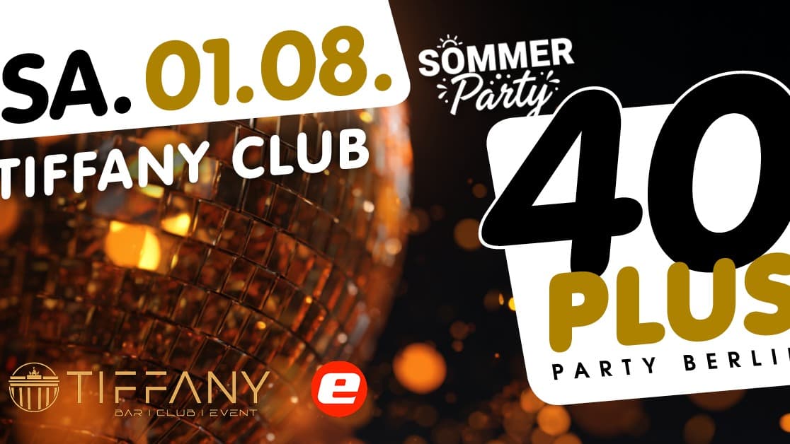 40plus Party Berlin - Sommerparty