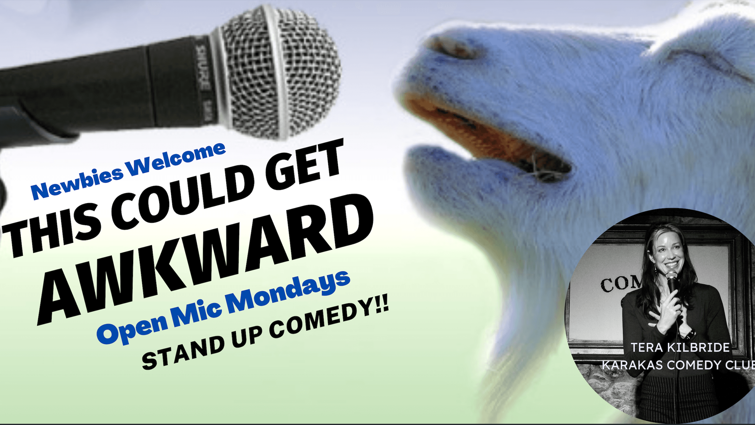 This Could Get Awkward English STAND UP COMEDY! 3€ Wine Special!