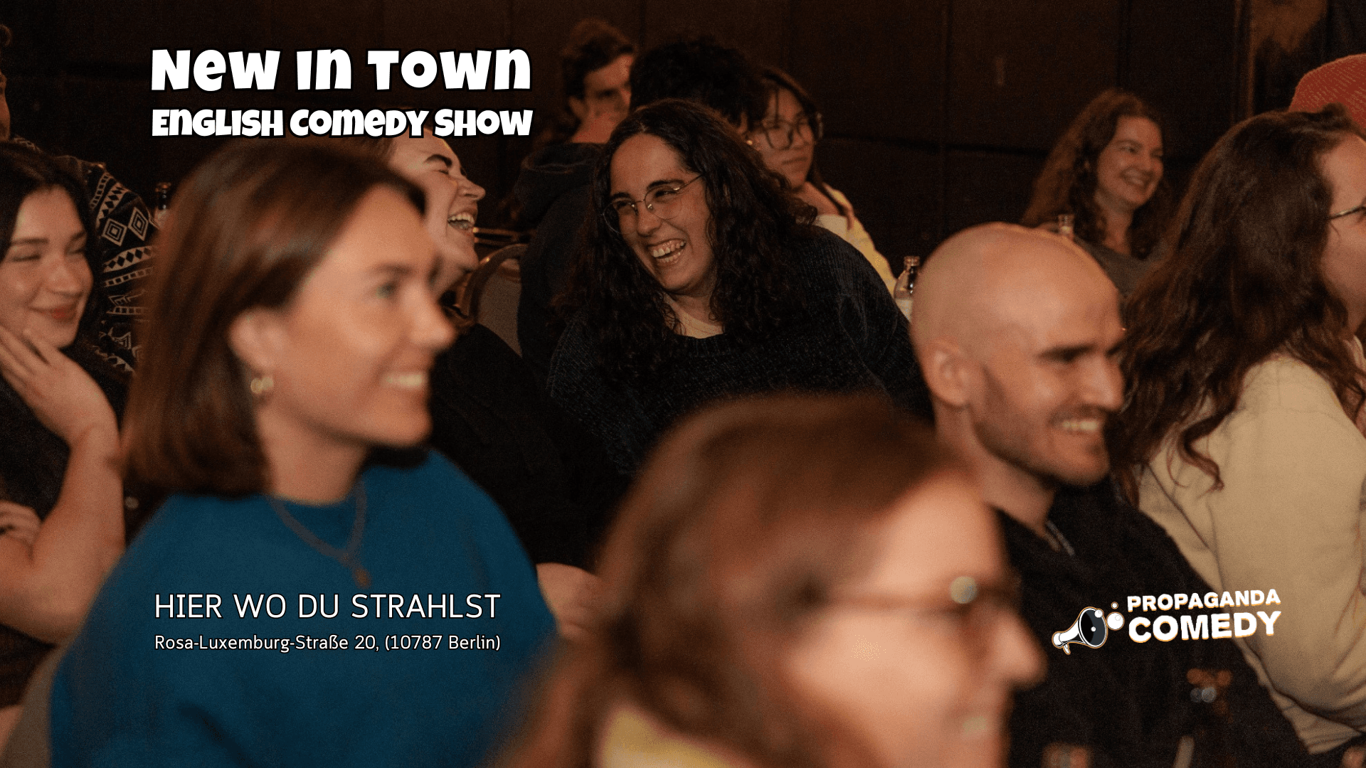 NEW IN TOWN - The Social English Comedy Show by Berlin Alexanderplatz