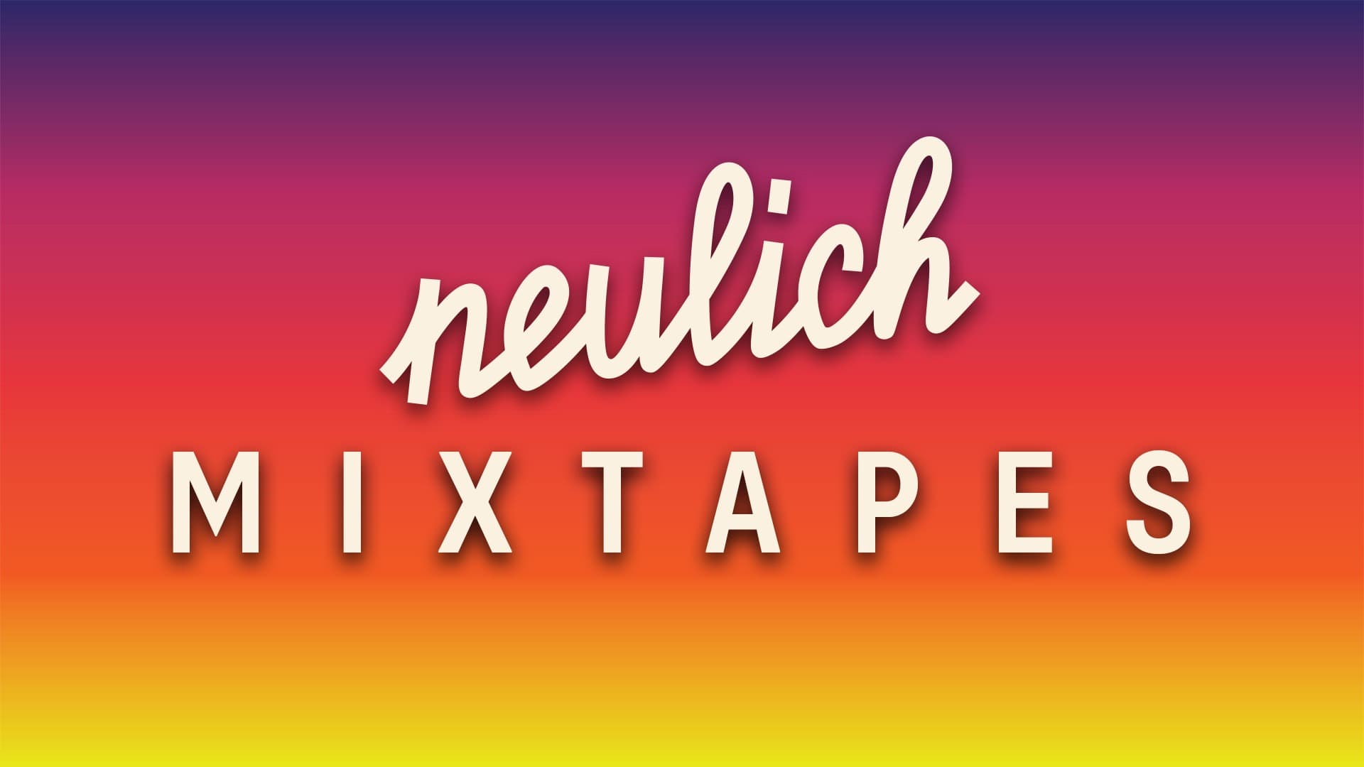 Neulich Mixtapes - DJ Antonio BenRush