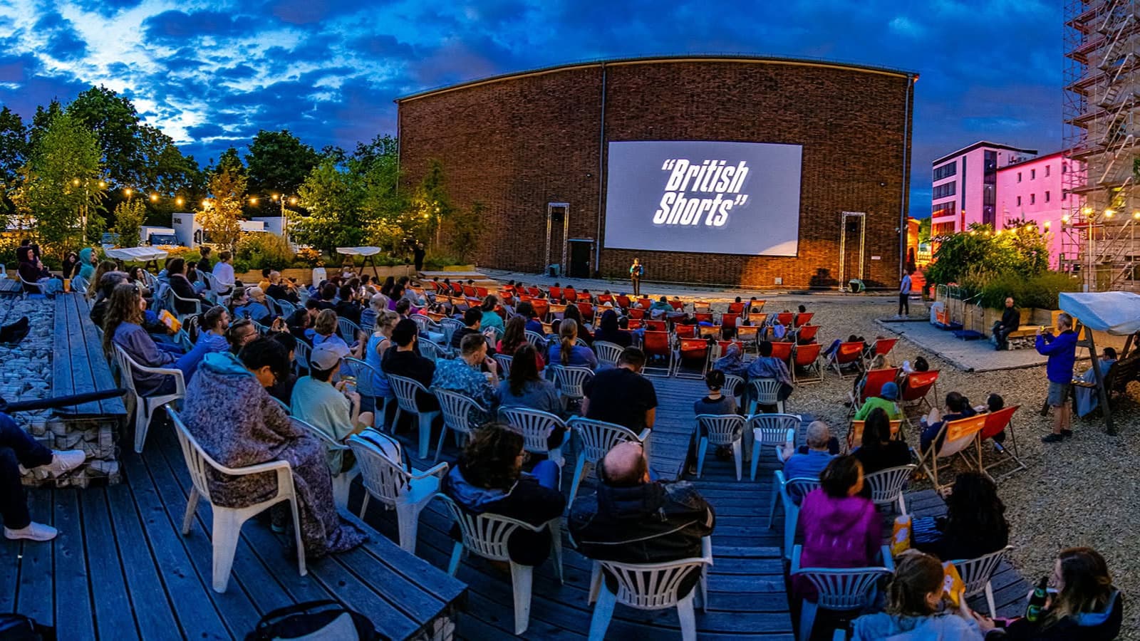 British Shorts Summer Edition at Freiluftkino Insel in den Atelier Gardens