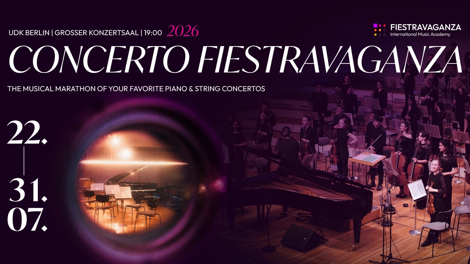 CONCERTO FIESTRAVAGANZA | Closing Gala in der UdK