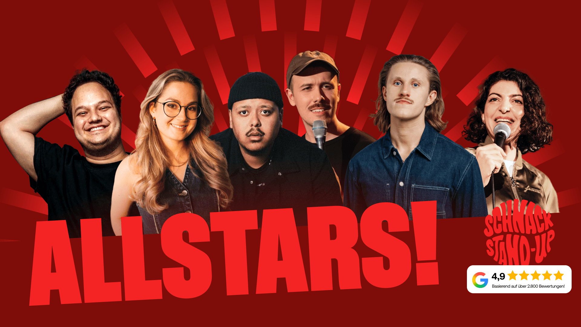 SCHNACK Stand-Up Comedy ALLSTARS in Berlin
