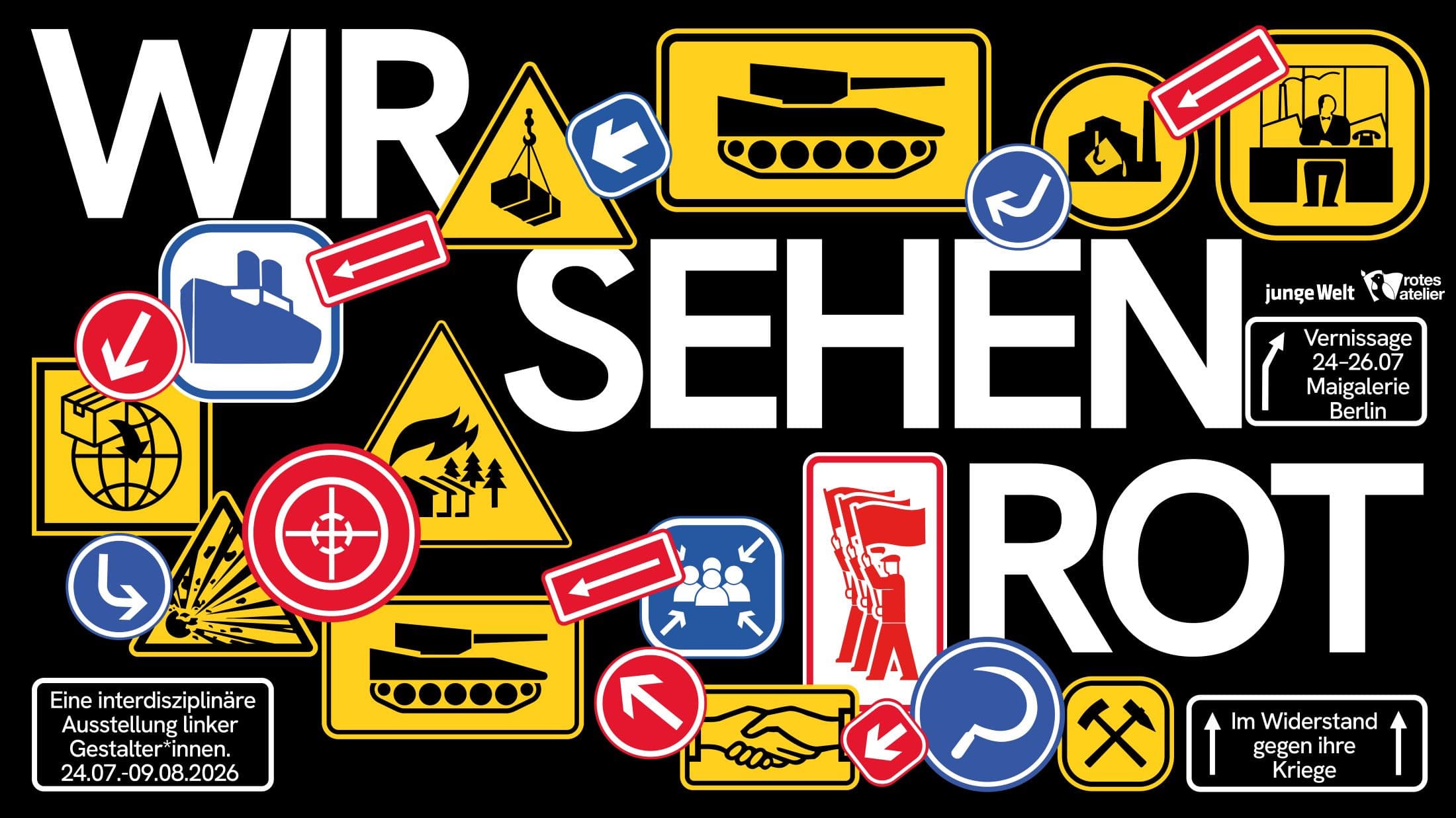 Wir sehen Rot: Im Widerstand gegen ihre Kriege