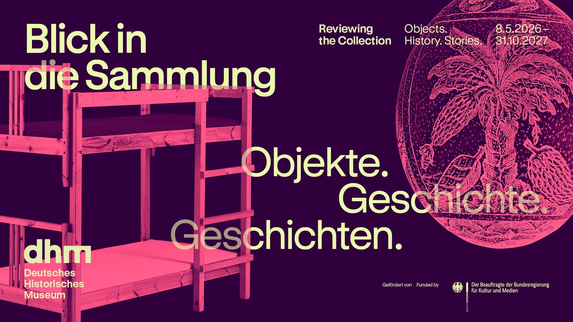 Objekte. Geschichte. Geschichten. Blick in die Sammlung