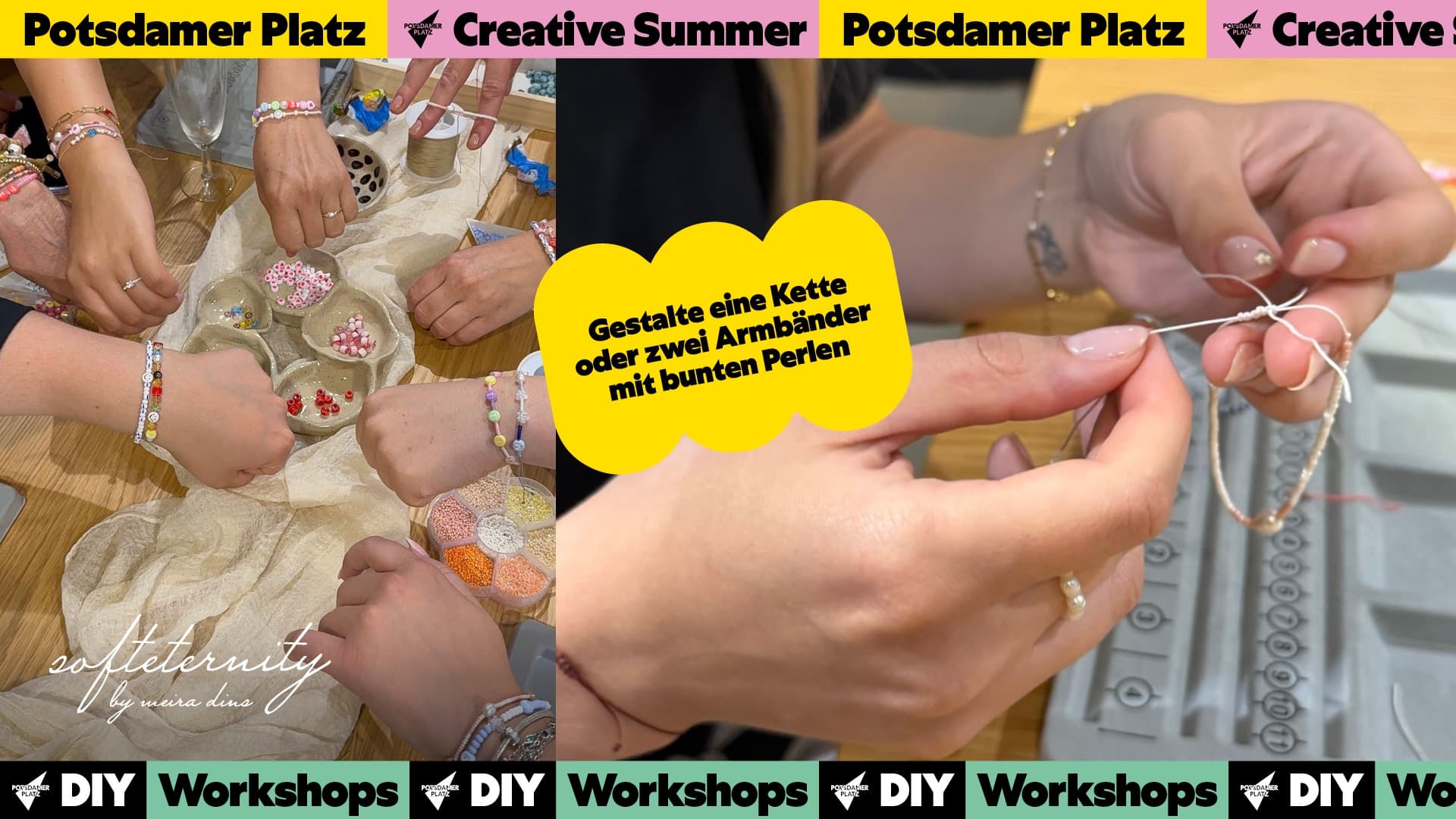 Schmuck herstellen (Crafting jewelry) | Creative Summer Potsdamer Platz