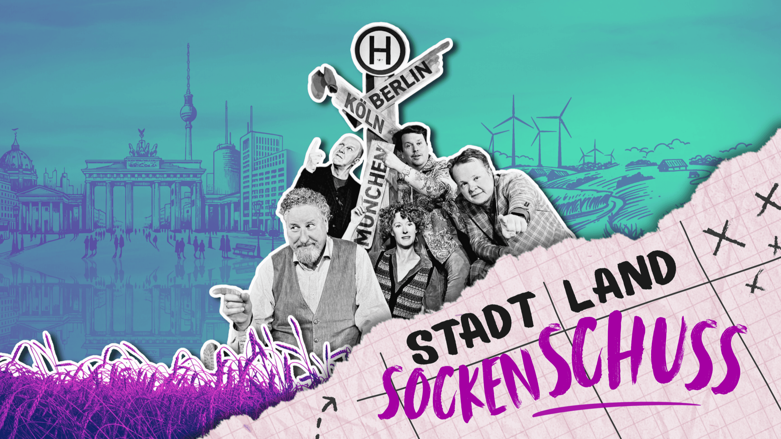 STADT LAND SockenSCHUSS // Sommer-Special: Alle Plätze 28 €